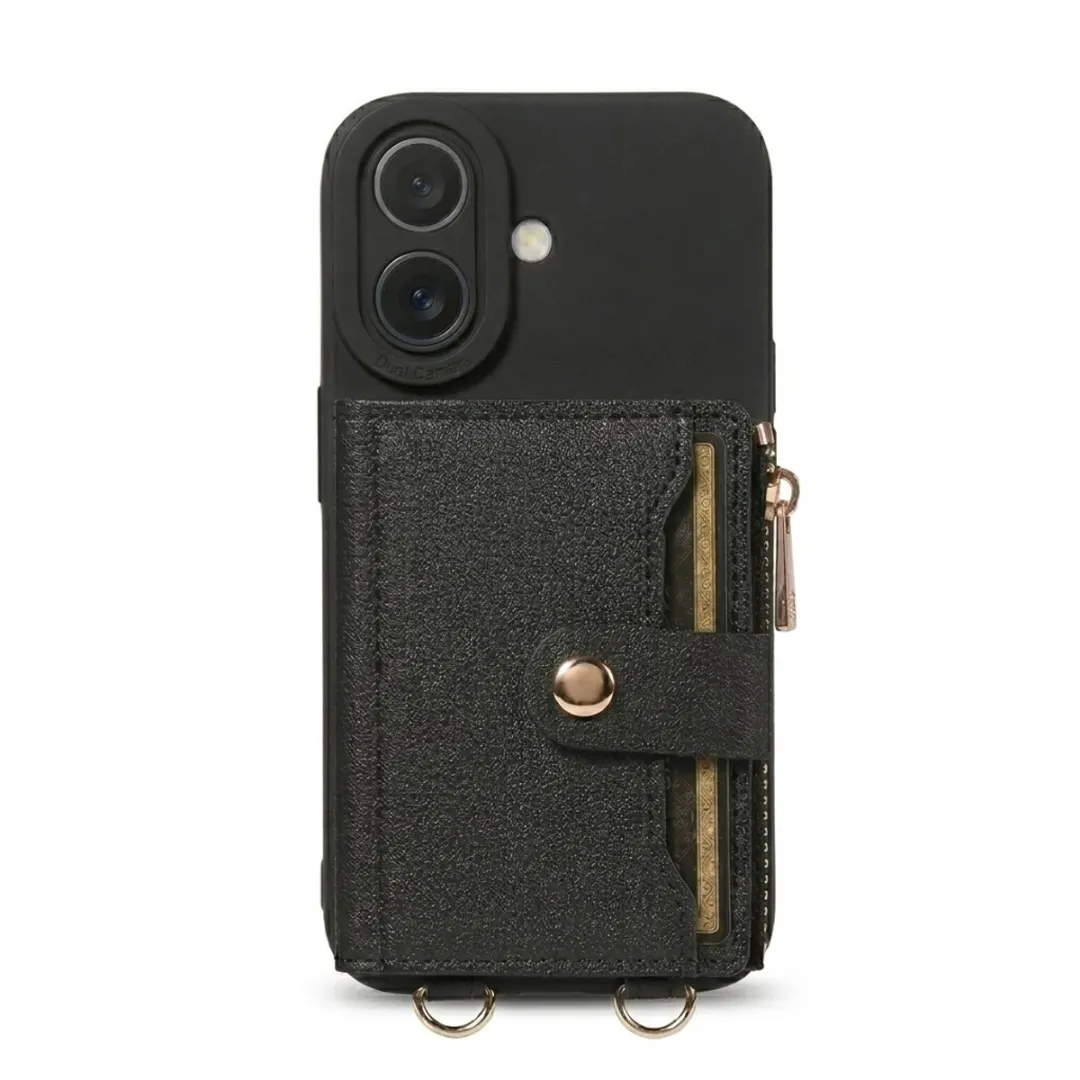 NUVEX iPhone 16 Plus Hoesje met Portemonnee