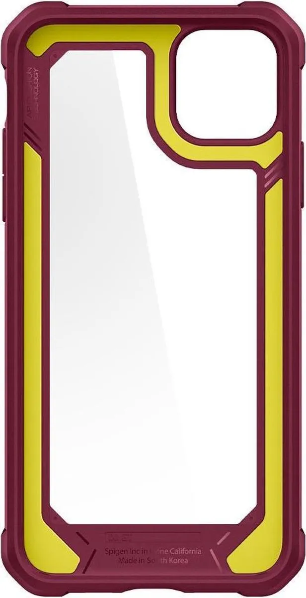 Spigen Gauntlet TPU Hoesje iPhone 11 Pro - Rood - 077CS27518