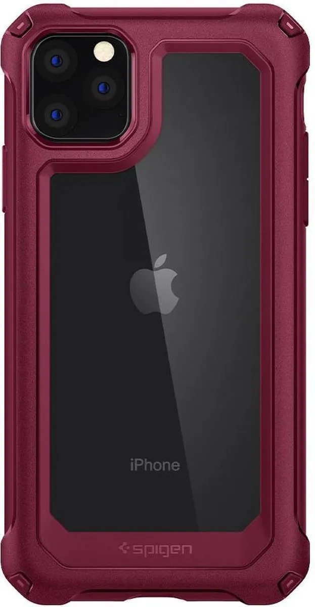 Spigen Gauntlet TPU Hoesje iPhone 11 Pro - Rood - 077CS27518