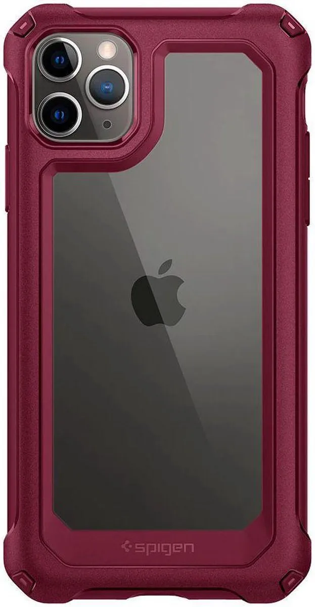 Spigen Gauntlet TPU Hoesje iPhone 11 Pro - Rood - 077CS27518