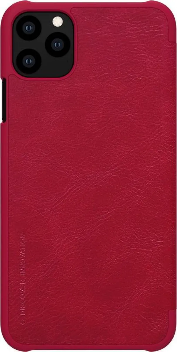 Nillkin Qin Book Hoesje iPhone 11 Pro - Rood - 2 Pasjes - afbeelding 2 van 6
