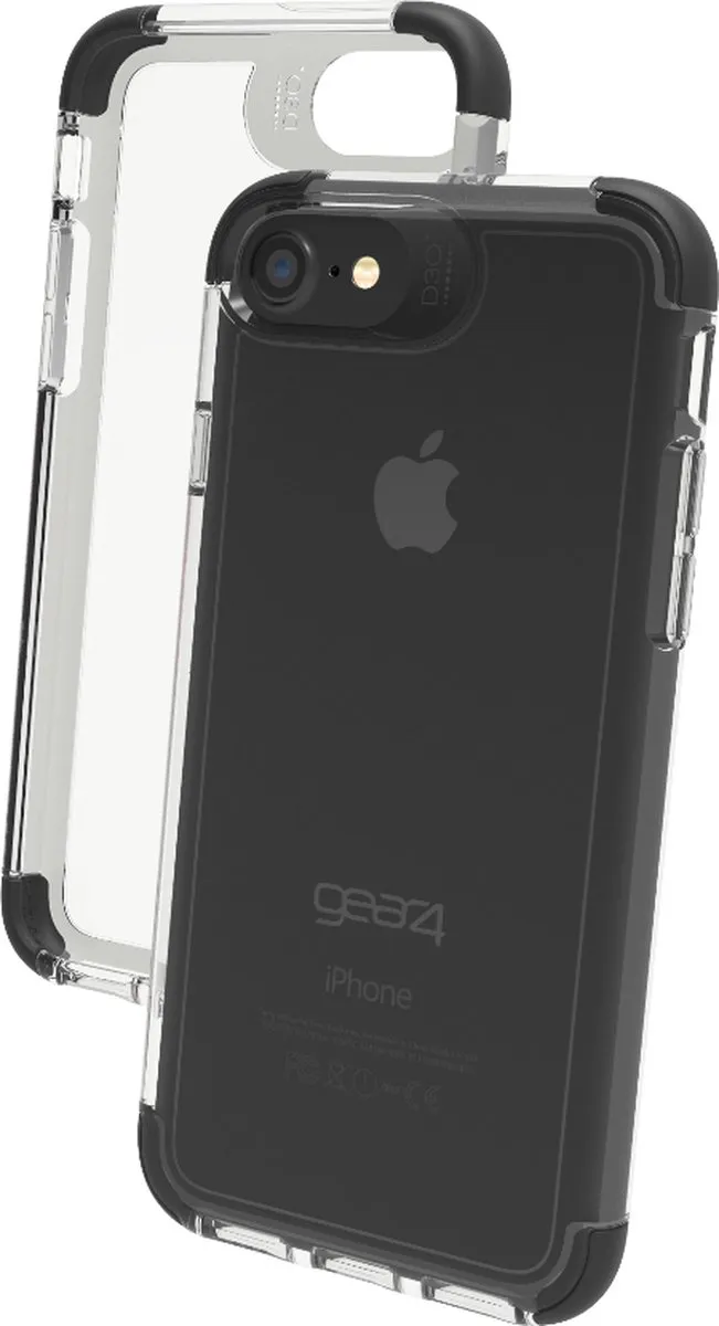 Gear4 Wembley iPhone Case - iPhone 6/6s/7/8/Xs - Zwart
