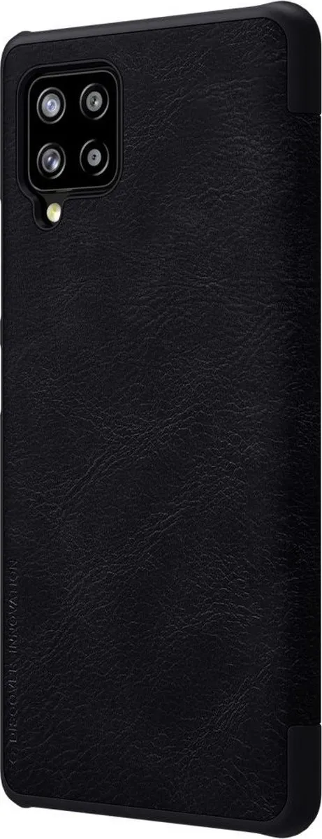 Nillkin Qin Hoesje QIN40 - Samsung Galaxy A42 - Kunstleer Zwart - afbeelding 3 van 6