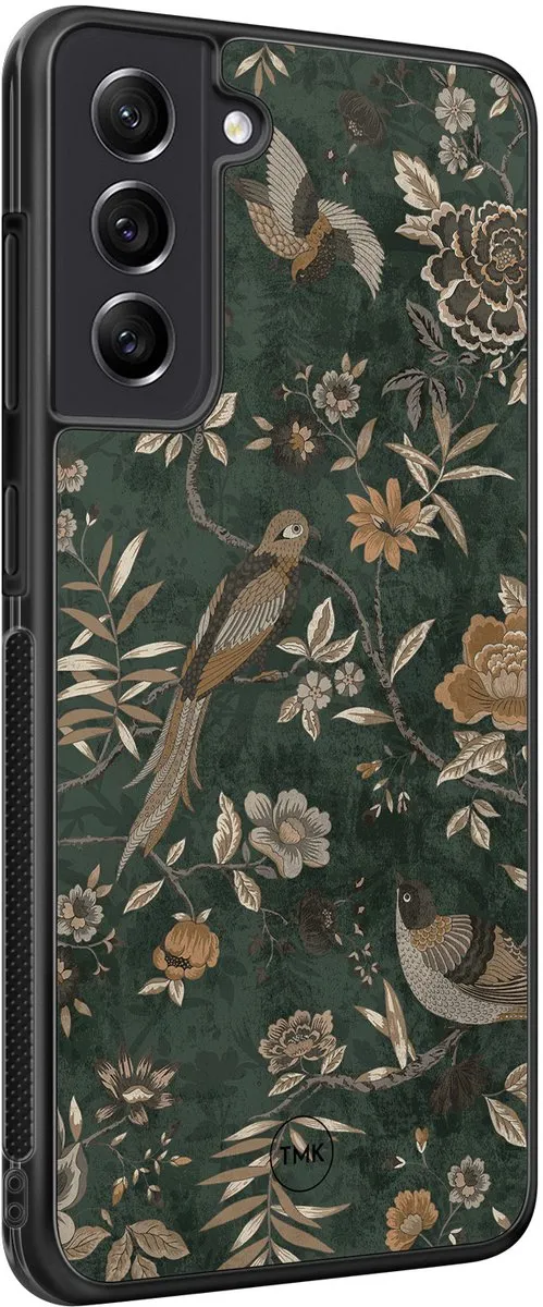 Casevibes S21FE/B/015 Hoesje Samsung Galaxy S21 FE - Groen