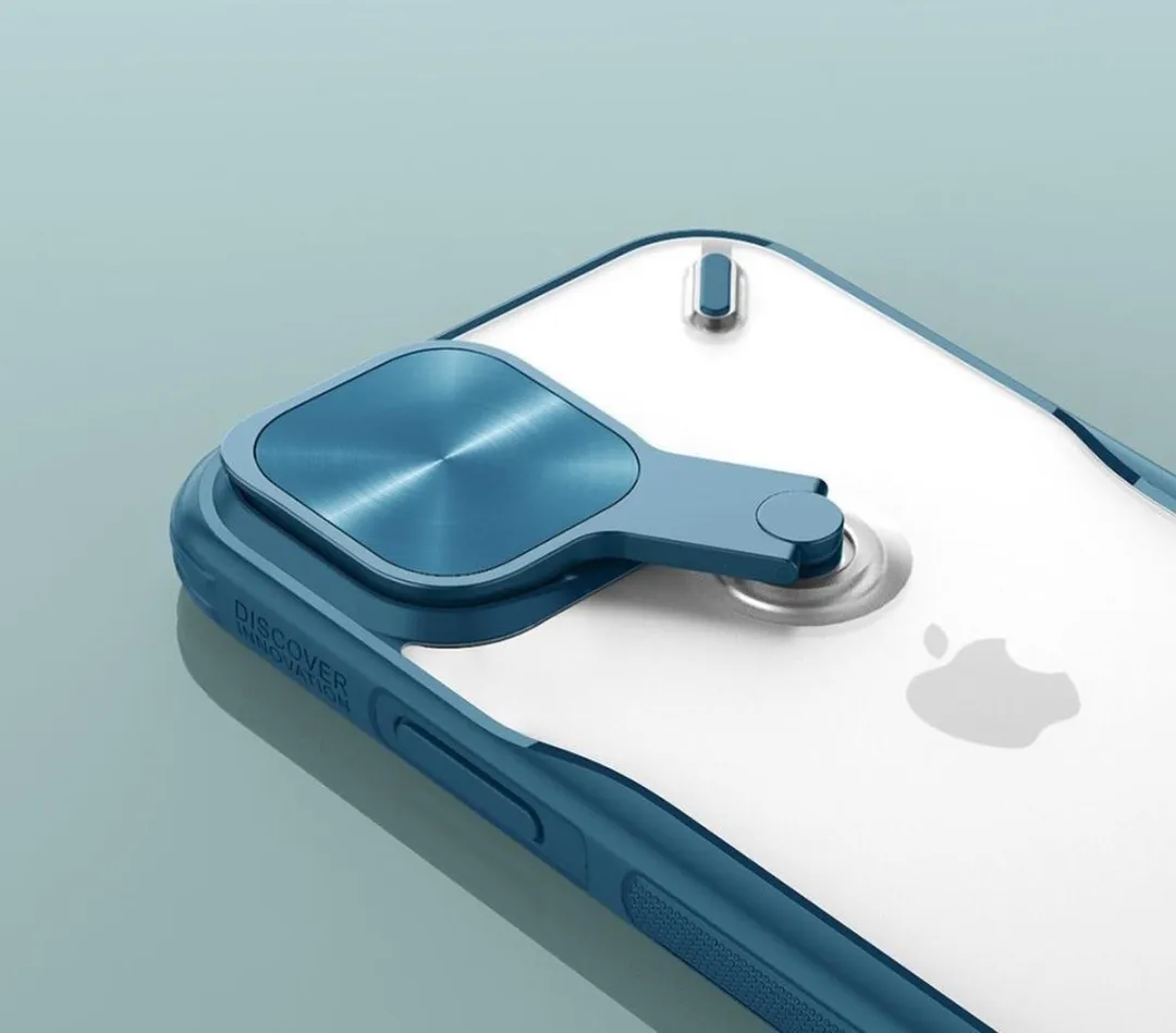 Nillkin Cyclops Case iPhone 12/12 Pro - Zwart