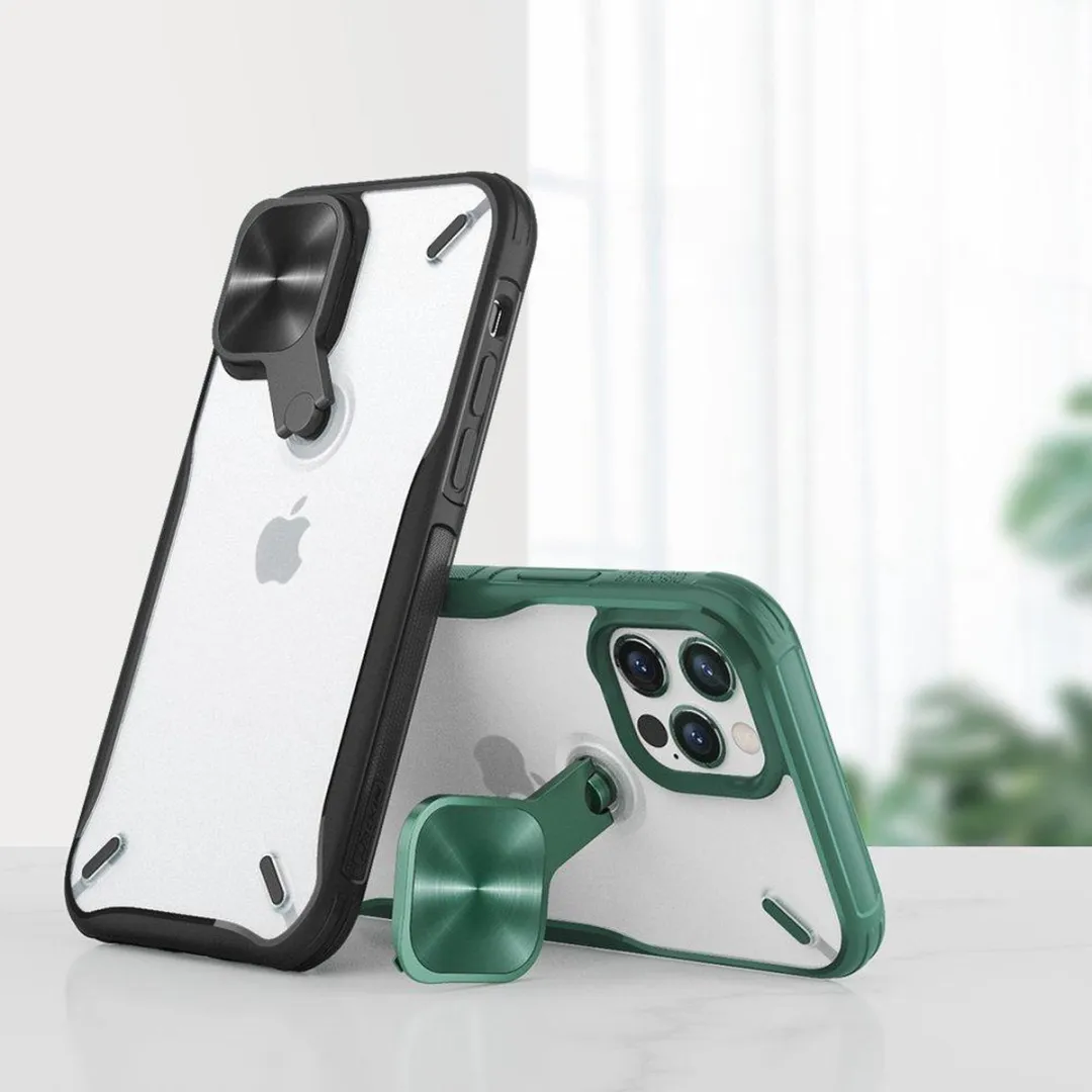 Nillkin Cyclops Case iPhone 12/12 Pro - Zwart