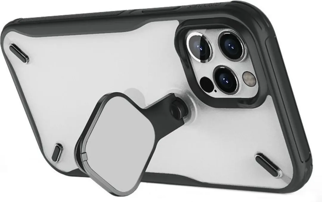 Nillkin Cyclops Case iPhone 12/12 Pro - Zwart