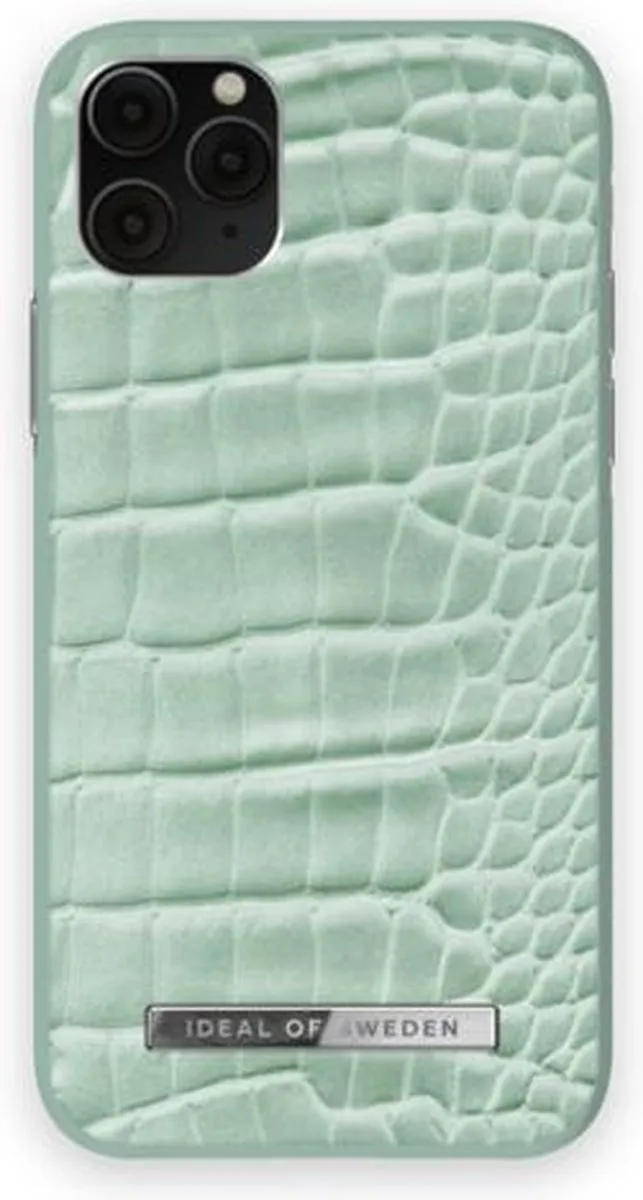 iDeal of Sweden Phone Necklace Case iPhone 11 Pro/XS/X - Mint Croco