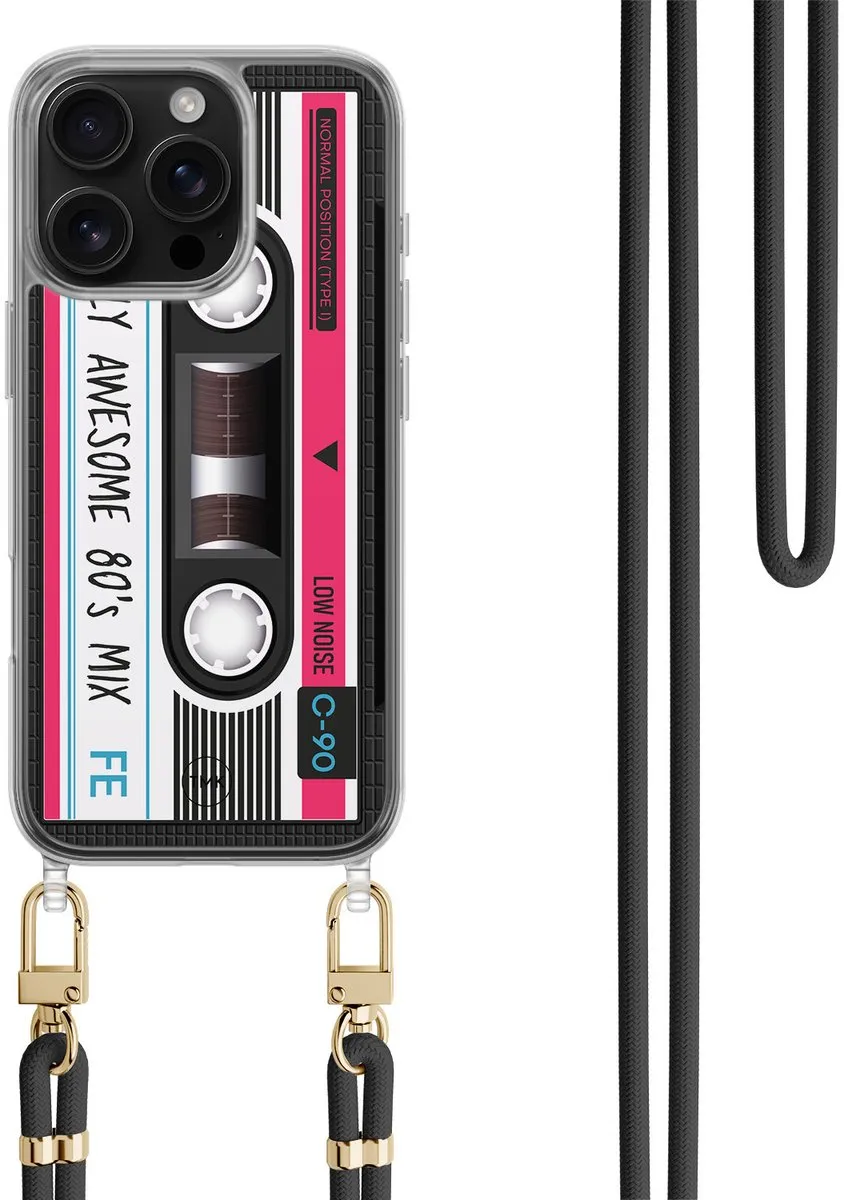 Casevibes Telefoonhoesje iPhone 16 Pro Cassette