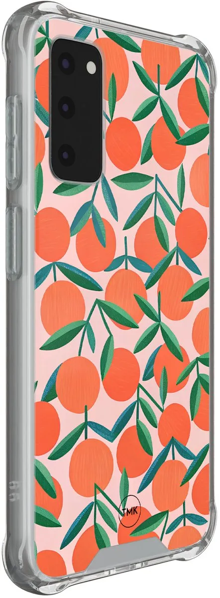 Casevibes Shockproof Hoesje Samsung Galaxy S20 FE - Oranje - S/S20FE/S/020
