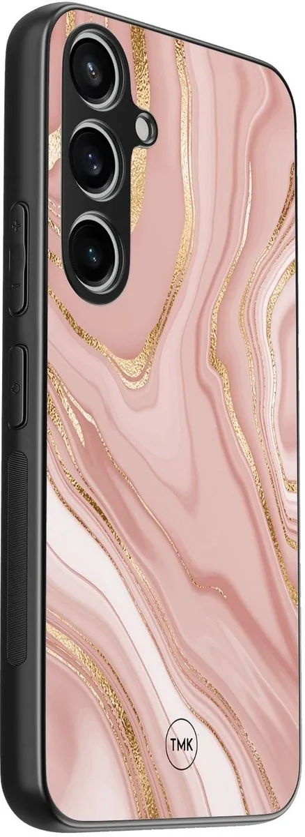 Casevibes Hoesje Samsung Galaxy A15 - Roze Marble - TPU