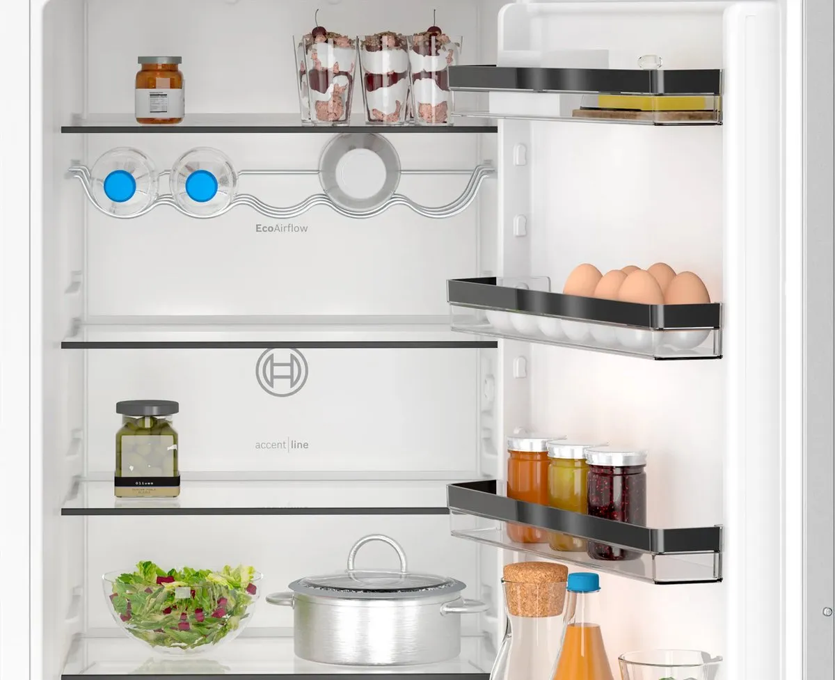 Bosch Serie 4 KIN96VFD0 Koel-vriescombinatie Inbouw - 290L - Wit
