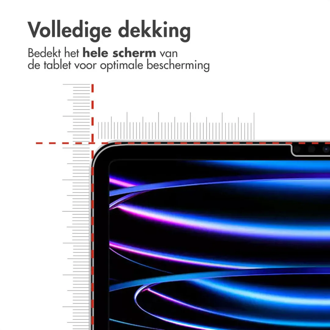 Imoshion SH00065132 Tablet Screenprotector - iPad Pro 12.9 2018/2020/2021/2022 - Transparant