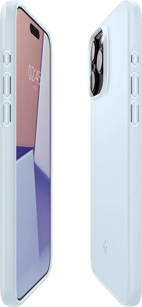 Spigen Thin Fit Hoesje iPhone 15 Pro ACS06693 - Blauw