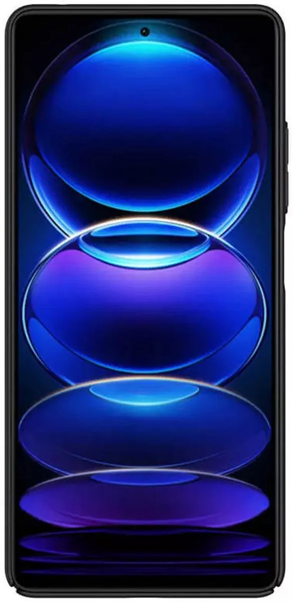 Nillkin Frosted Shield Xiaomi Redmi Note 12 Pro+ Hoesje - Zwart