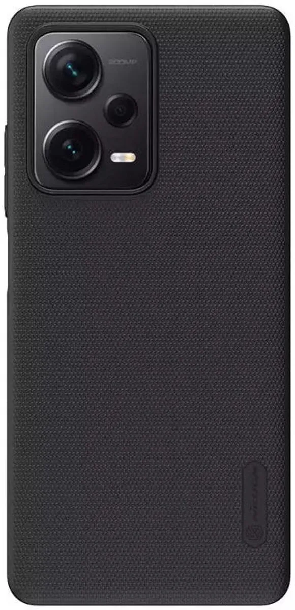 Nillkin Frosted Shield Xiaomi Redmi Note 12 Pro+ Hoesje - Zwart