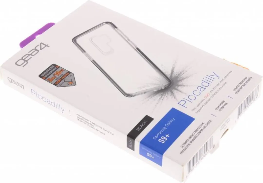 Gear4 Piccadilly Hoes Samsung Galaxy S9+ - Zwart
