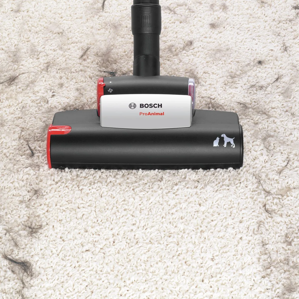 Bosch 00575625 Turboborstel - Zwart/Rood