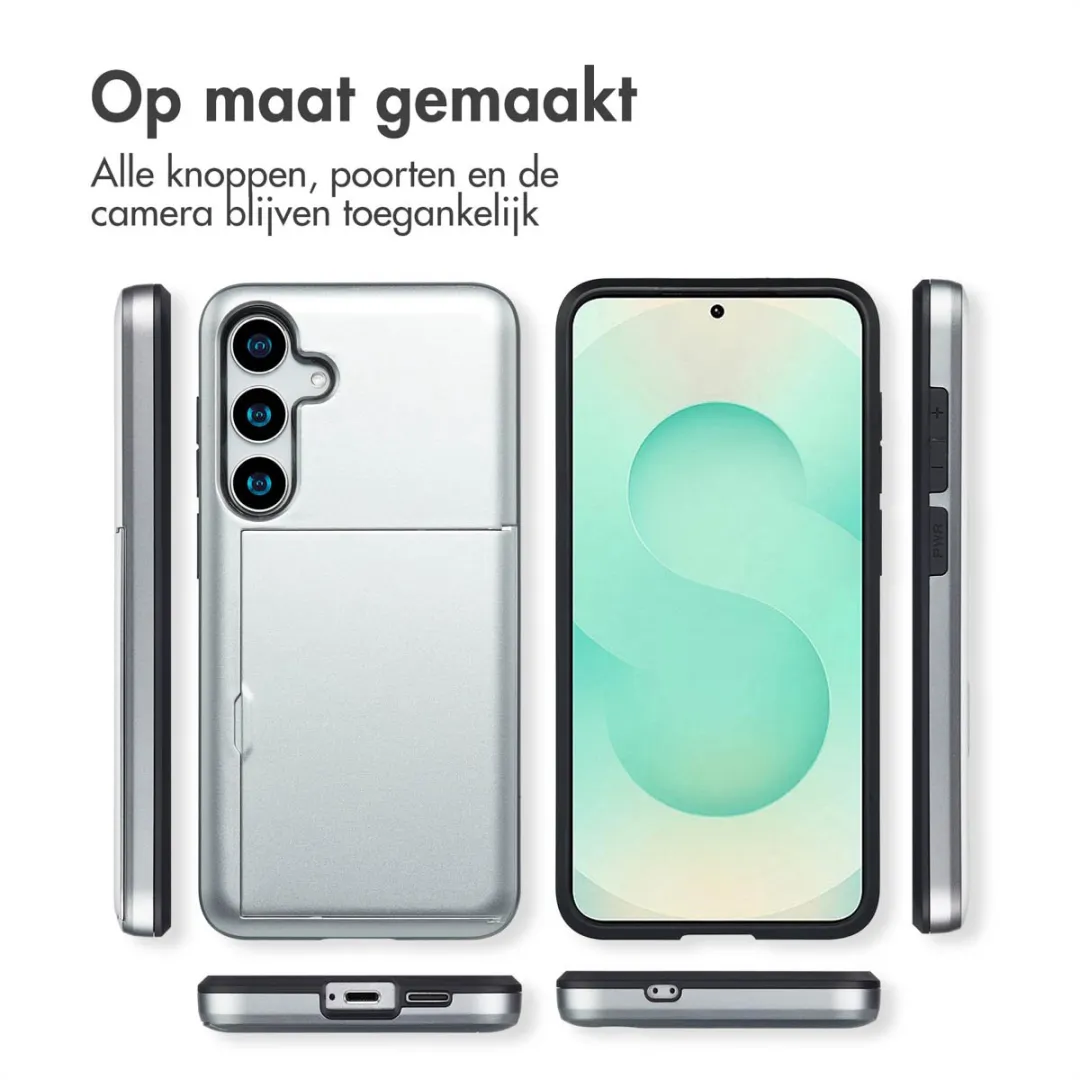 Imoshion Hoesje Samsung Galaxy S25 Plus - Grijs - 2 Pasjes - afbeelding 6 van 6