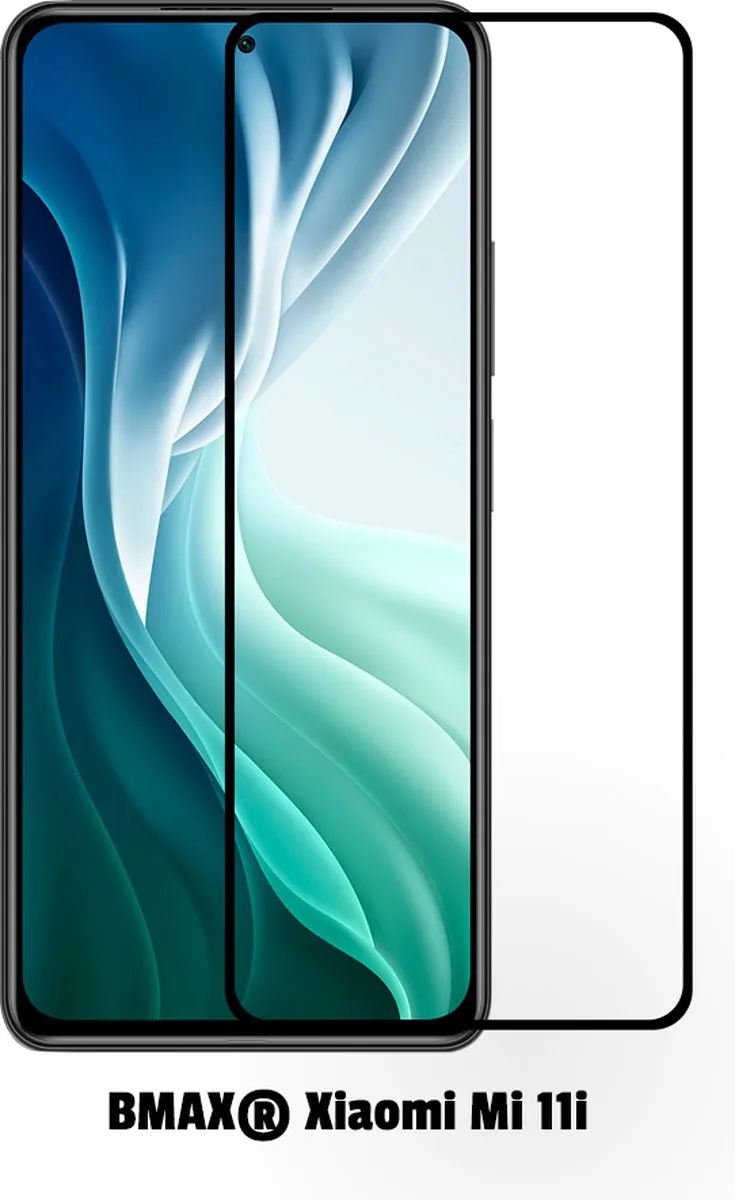 BMAX Xiaomi Mi 11i Screenprotector - 2 Stuks - Zwart