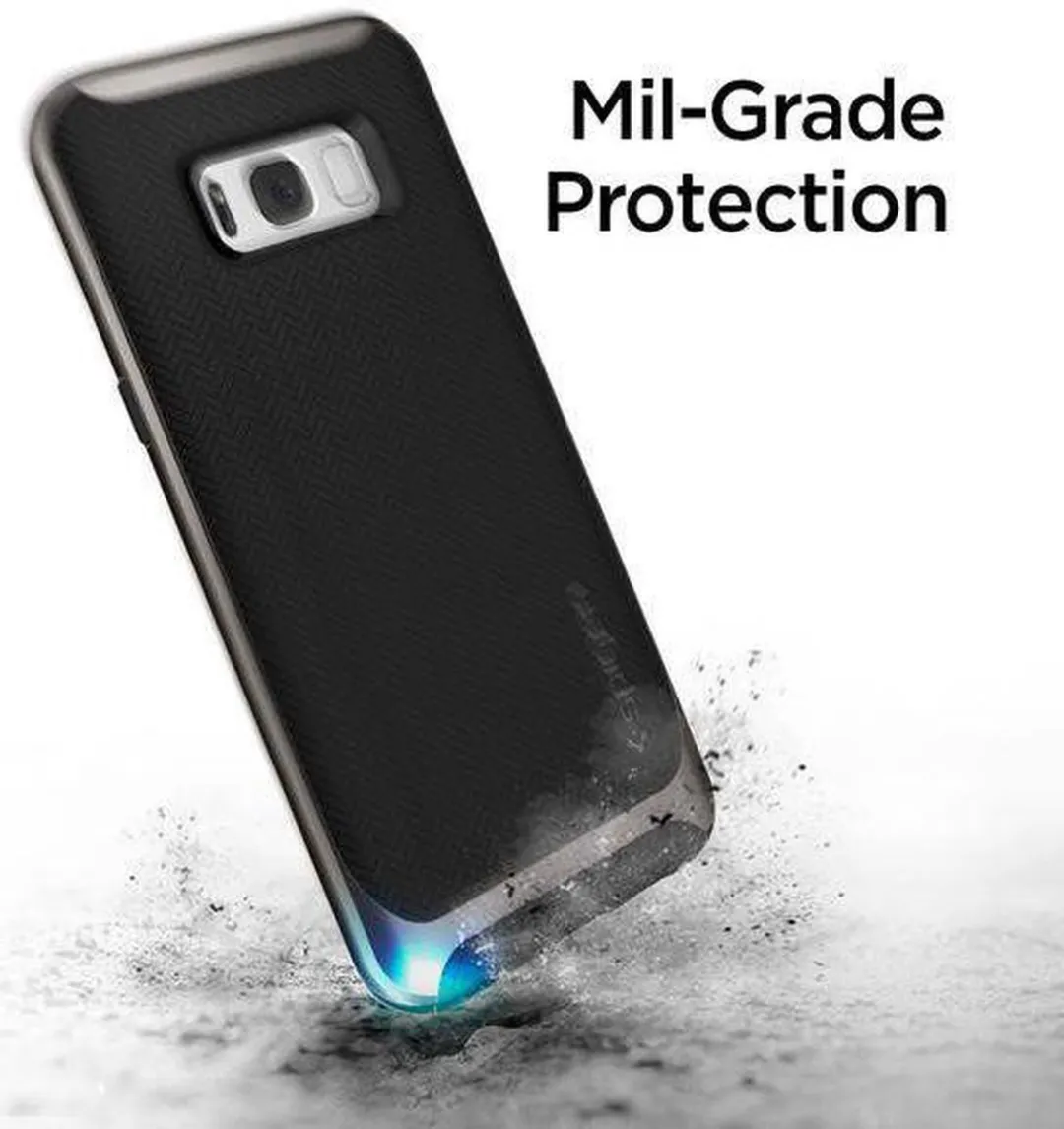 Spigen Neo Hybrid Hoesje Samsung Galaxy S8+ - Gunmetal - G955U19592603