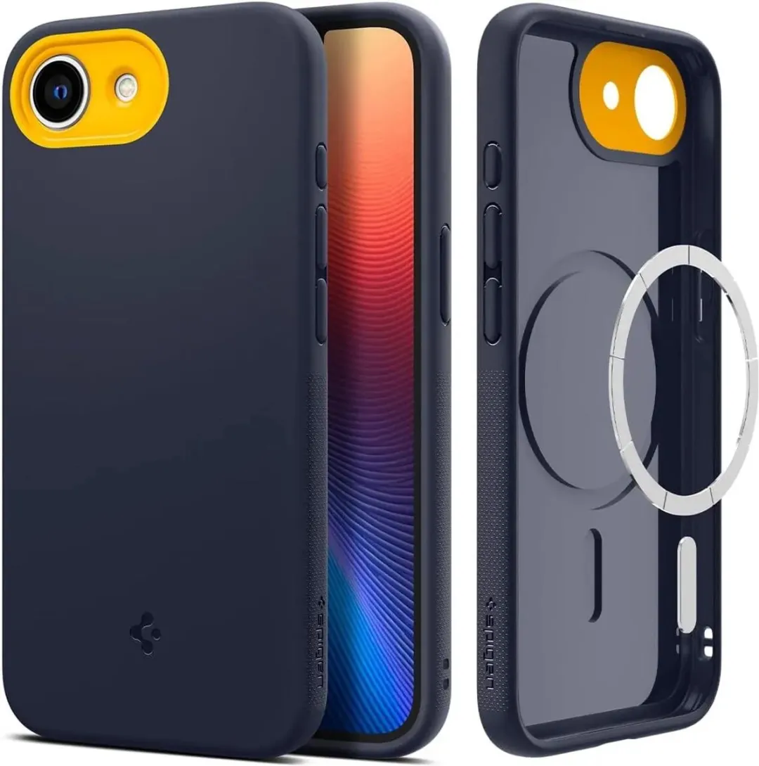 Spigen Nano Pop MagFit iPhone 16e Hoesje - Transparent