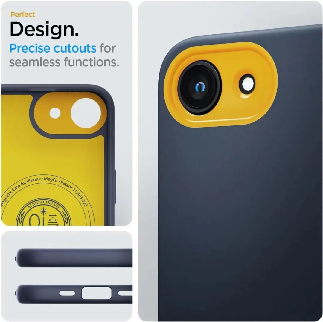 Spigen Nano Pop MagFit iPhone 16e Hoesje - Transparent