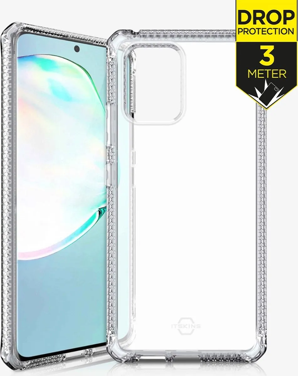 Itskins Spectrum Hoes Samsung Galaxy S10 Lite - Transparant - Level 2
