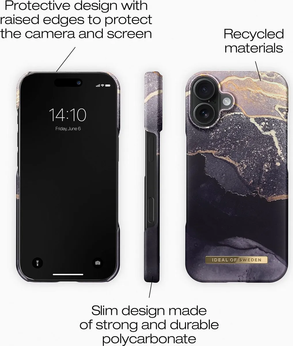 iDeal of Sweden iPhone 16 Plus Fashion Case Golden Twilight - IDFC-I2467-321