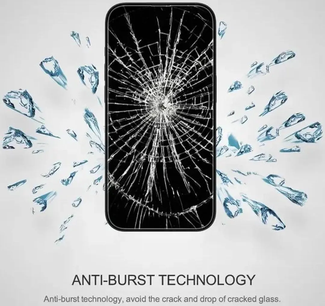 Nillkin Anti-Explosie Tempered Glass iPhone 15 - 1 Stuk