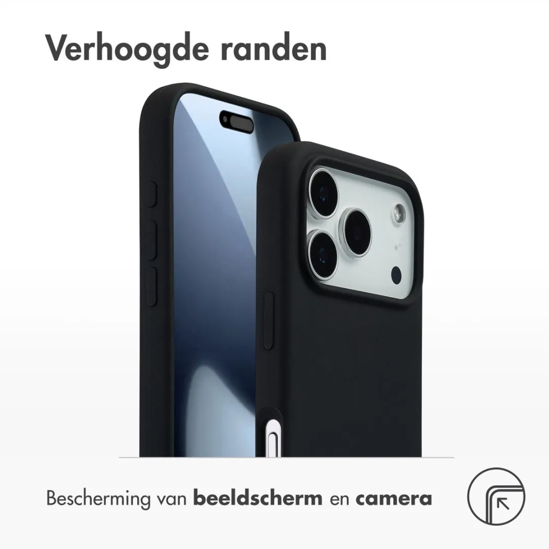 Accezz Hoesje iPhone 17 Pro MagSafe - Zwart