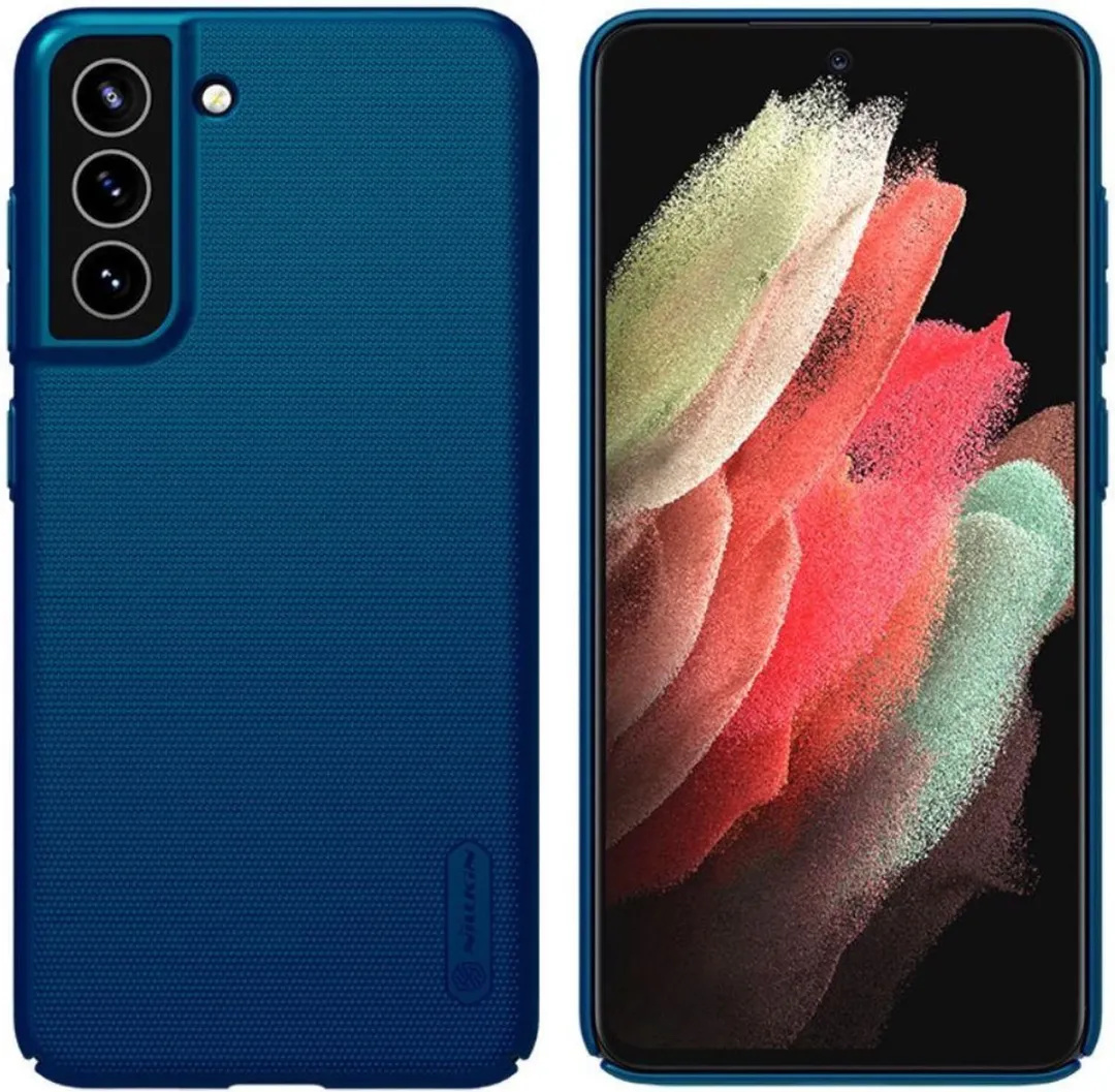Nillkin Samsung Galaxy S21 FE Back Cover - Blauw