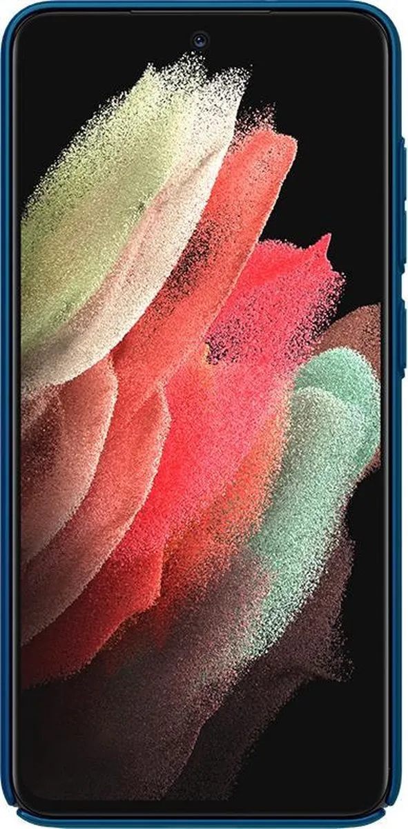 Nillkin Samsung Galaxy S21 FE Back Cover - Blauw