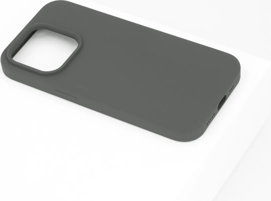 BMAX Siliconen Hoesje iPhone 14 Pro - Grijs