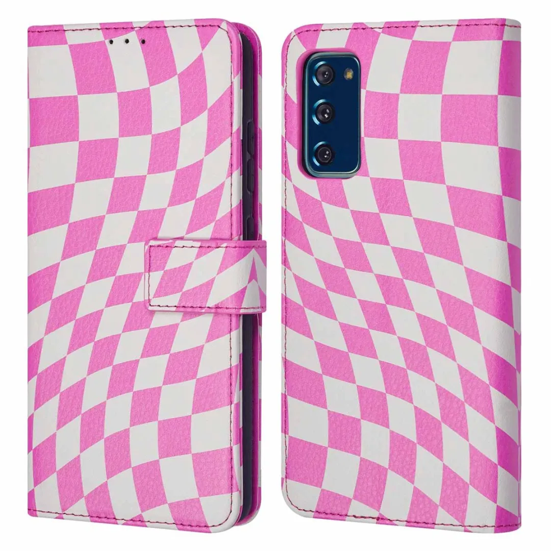 imoshion Design Bookcase Hoesje Samsung Galaxy S20 FE - 3 Pasjes - Retro Pink