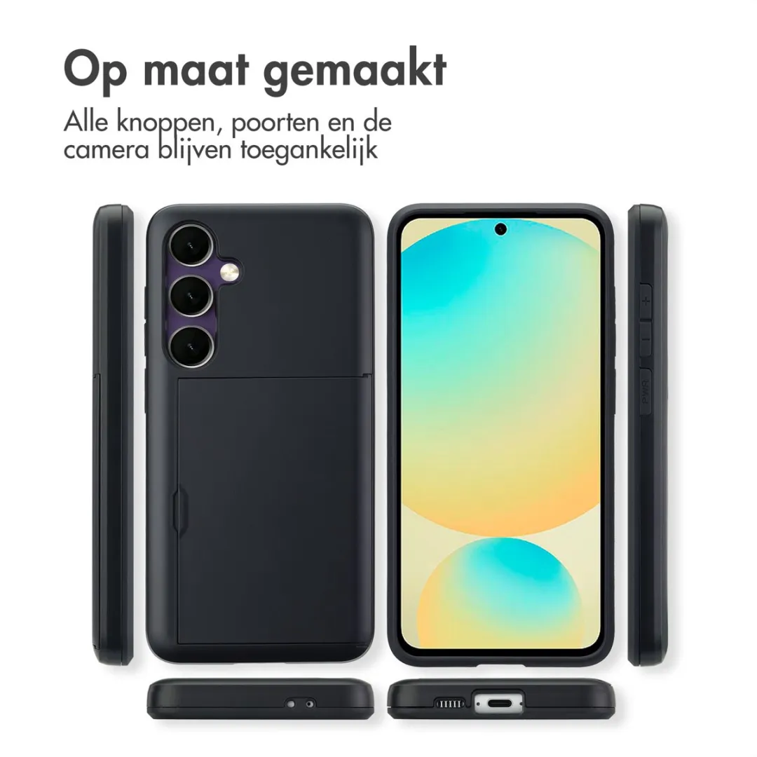 Imoshion Hoesje Samsung Galaxy S24 FE - Pasjeshouder 2 Stuks - Zwart - afbeelding 6 van 6