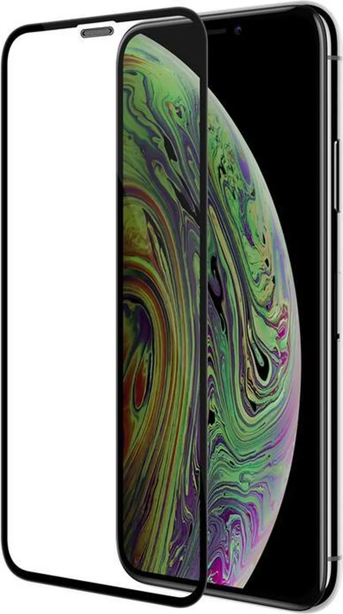 Nillkin Tempered Glass XD CP+MAX iPhone 11 Schermbeveiliging - Zwart - afbeelding 2 van 4