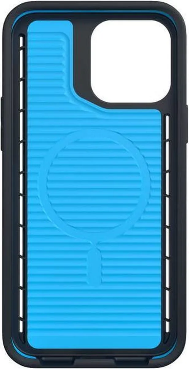 Gear4 Vancouver Snap D3O Hoesje iPhone 13 Pro Max - Zwart/Blauw