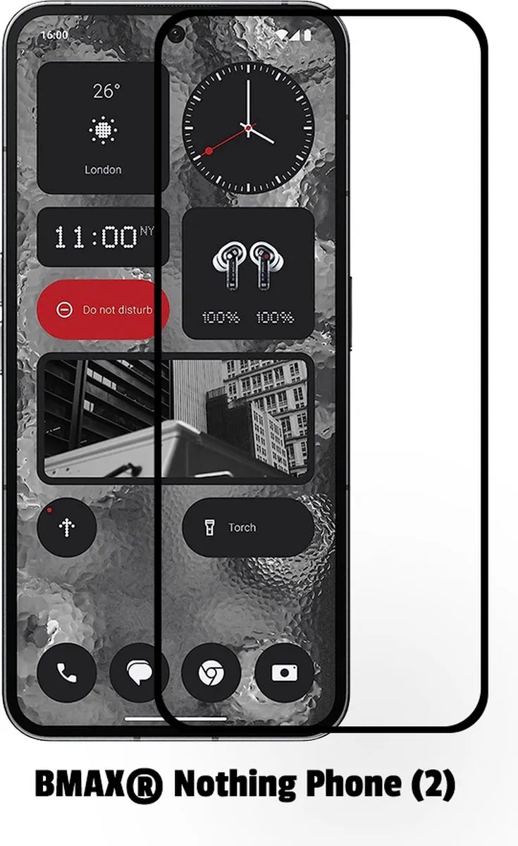 BMAX Screenprotector Nothing Phone (2) - 2 Stuks