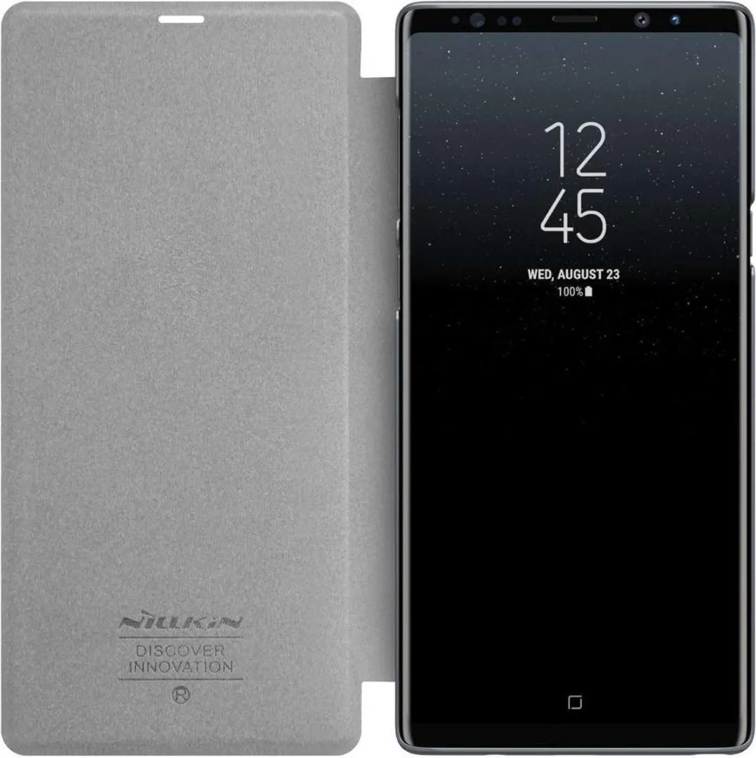 Nillkin Sparkle Series Leather Case Samsung Galaxy Note 9 - Zwart - afbeelding 2 van 6