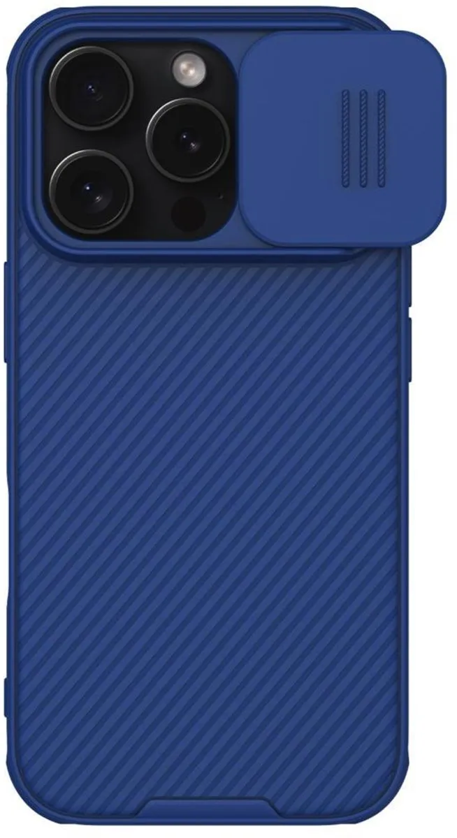 Nillkin CamShield Magnetisch Hoesje iPhone 16 Pro - Blauw - 57983122102