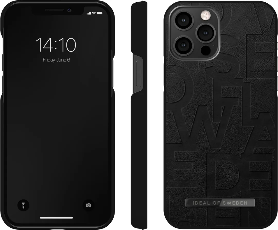 iDeal of Sweden Fashion Case Atelier iPhone 12/12 Pro IDEAL Black - afbeelding 6 van 6