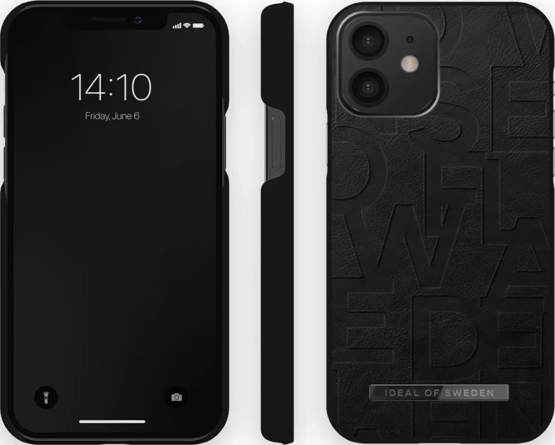 iDeal of Sweden Fashion Case Atelier iPhone 12/12 Pro IDEAL Black - afbeelding 4 van 6