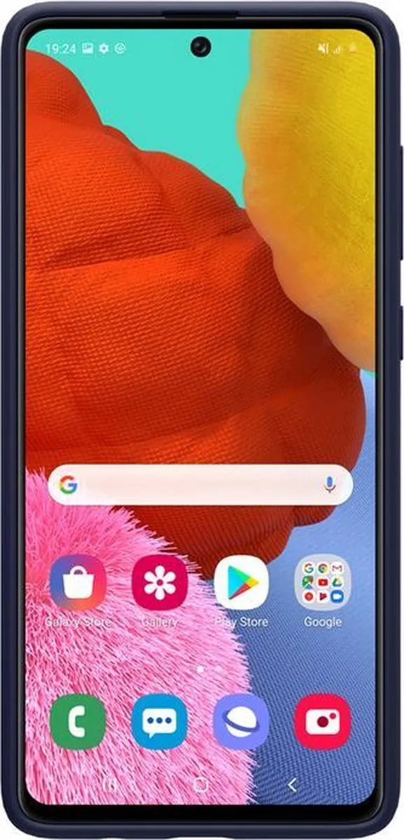 Nillkin Flex Silicone Back Case Samsung Galaxy A51 - Blauw - afbeelding 2 van 4