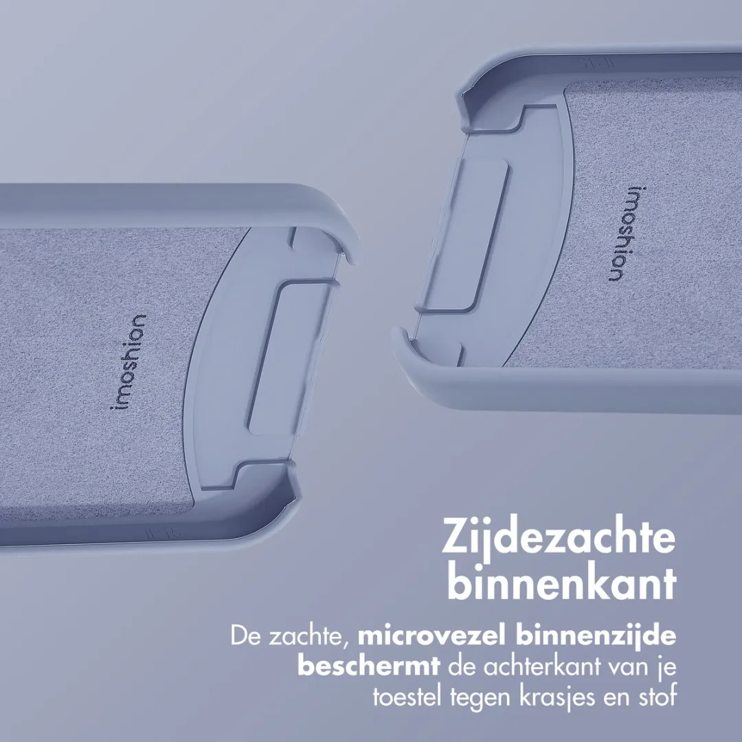 Imoshion iPhone 15 Hoesje - Ash Blue - MagSafe