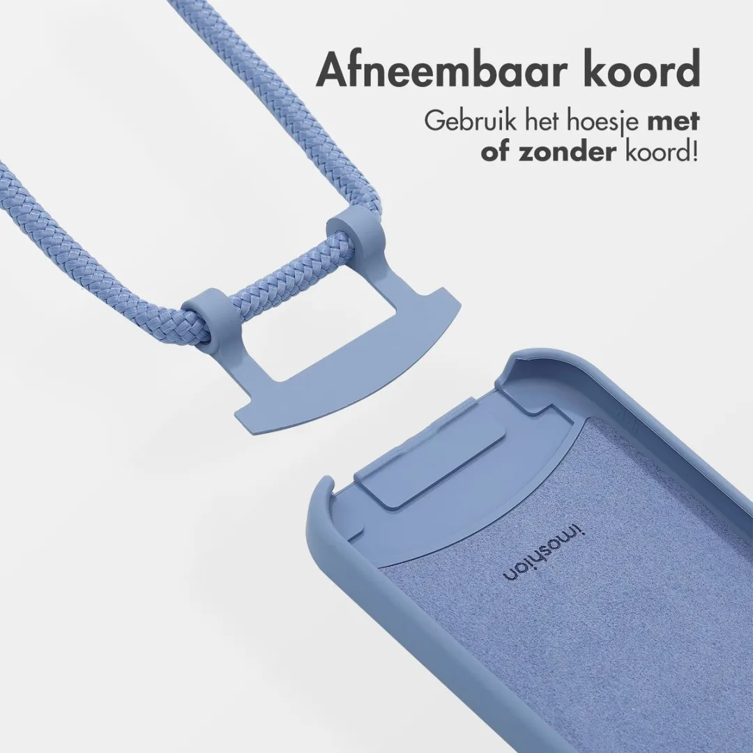 Imoshion iPhone 15 Hoesje - Ash Blue - MagSafe