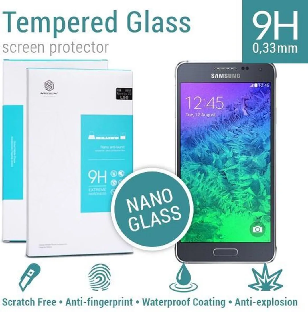 Nillkin Screen Protector 9H Nano Samsung Galaxy Alpha