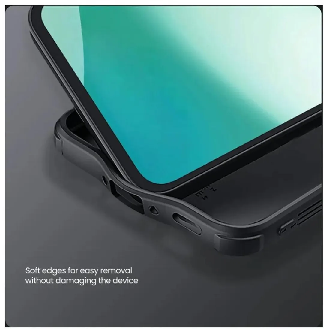 Nillkin CamShield Hoesje Samsung Galaxy A36 - Groen - Camera Slider