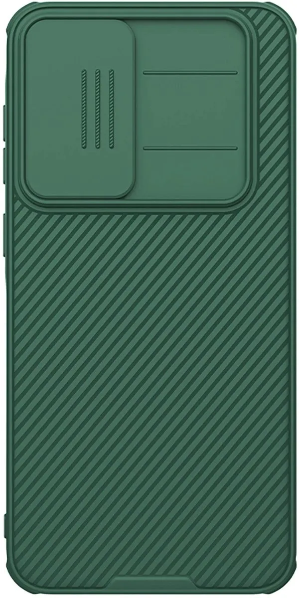 Nillkin CamShield Hoesje Samsung Galaxy A36 - Groen - Camera Slider