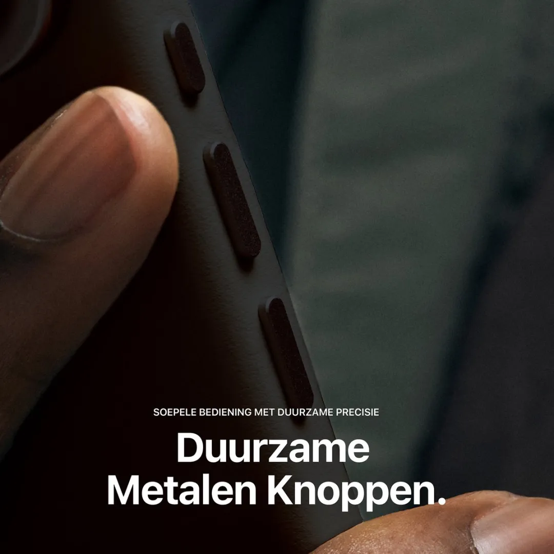 Decoded DEC2171 2-in-1 Leren Hoesje - iPhone 17 Pro Max - 3 Pasjes - Zwart